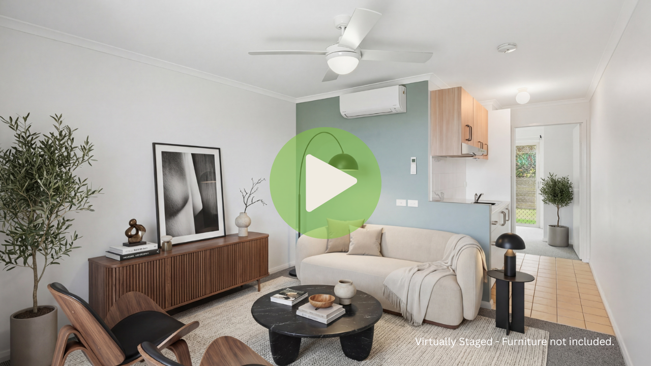 Virtually Staged - Furniture not included.