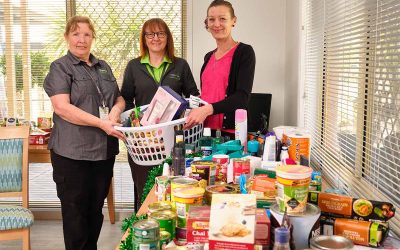 Ingenia Gardens Residents give big this Christmas!