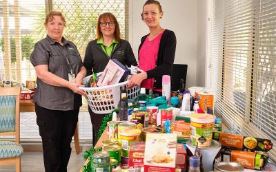 Ingenia Gardens Residents give big this Christmas!