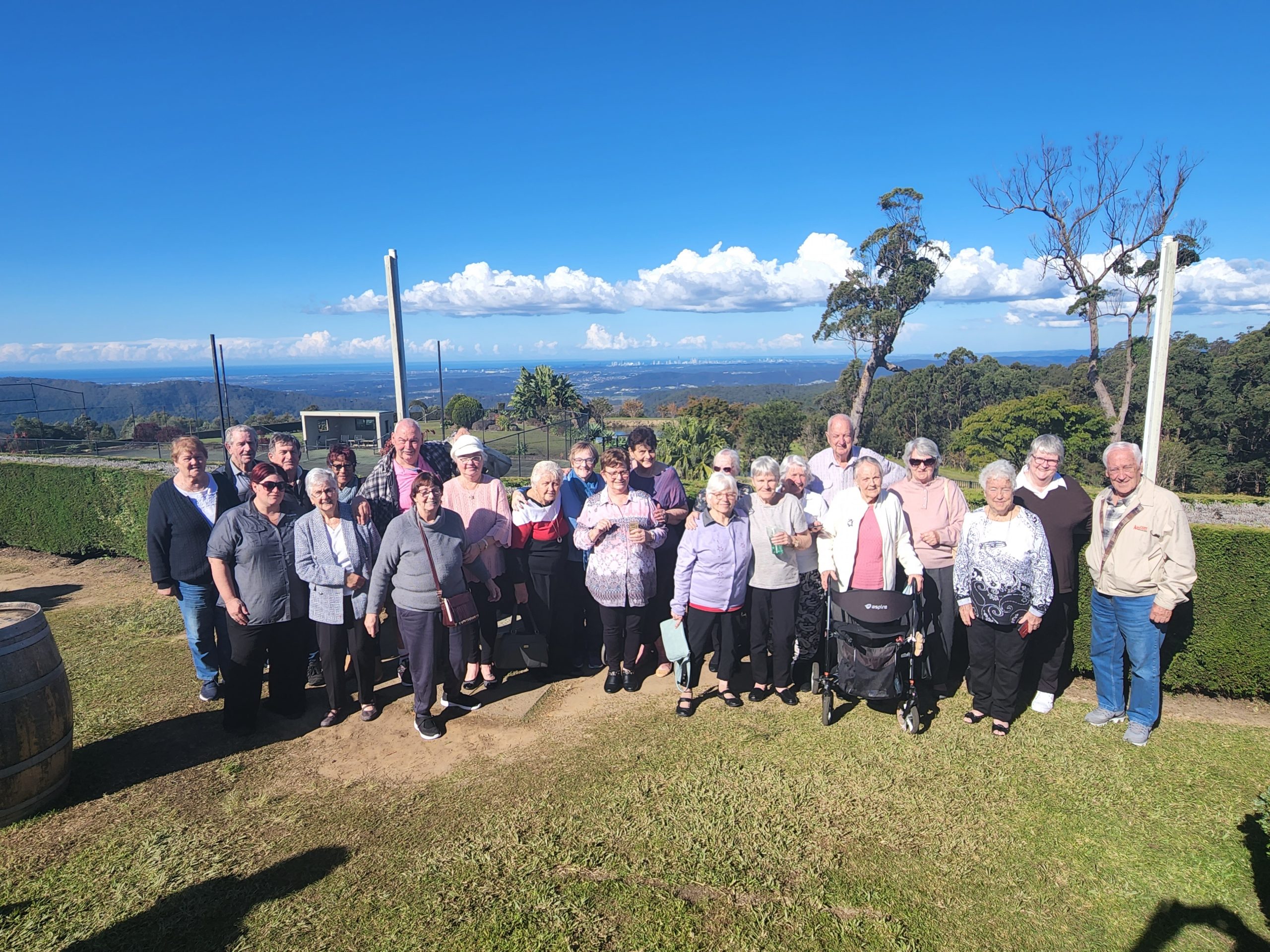 Ingenia Gardens Marsden residents at Mount Tamborine