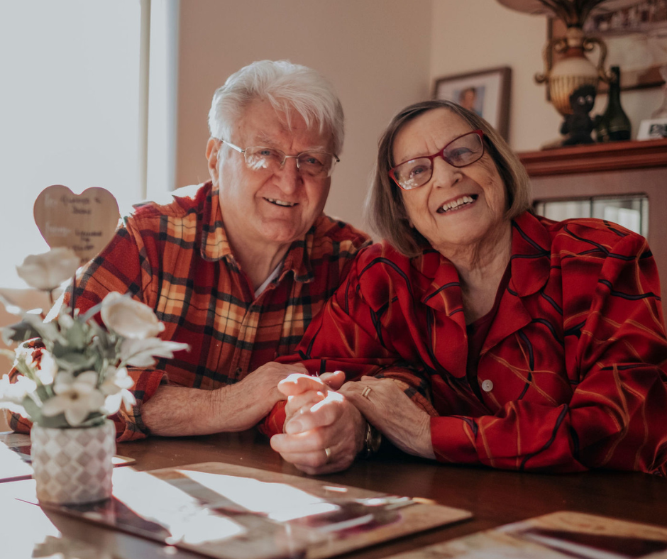 Ingenia Gardens Seniors Community Residents - Don and Gladys get engaged